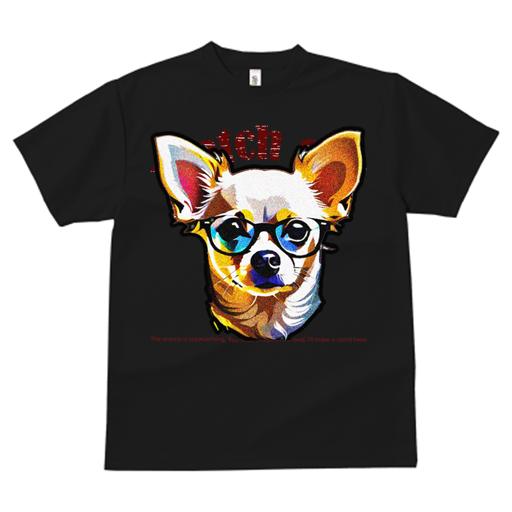 Tシャツ レディース 犬ファン 半袖 春夏 犬柄 プリント カジュアル かわいい 人間用 フィットネス ダンス メガネ チワワ ポップアート テキスト