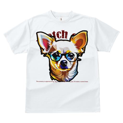 Tシャツ レディース 犬ファン 半袖 春夏 犬柄 プリント カジュアル かわいい 人間用 フィットネス ダンス メガネ チワワ ポップアート テキスト