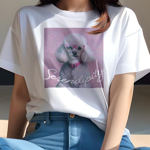 Tシャツ レディース 犬ファン 半袖 春夏 犬柄 プリント カジュアル かわいい 人間用 フィットネス ダン..