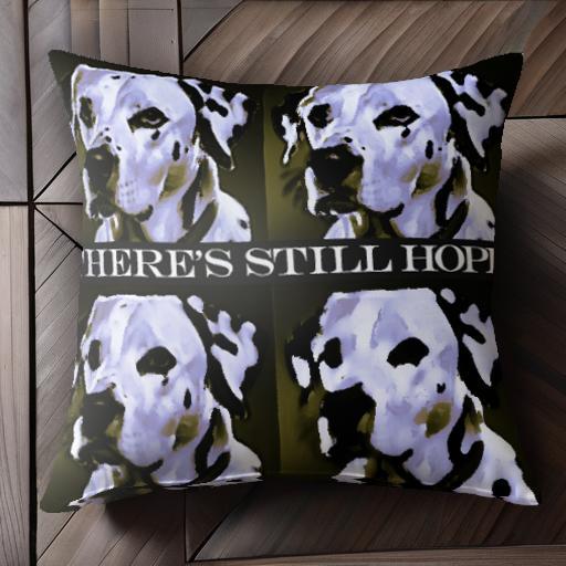 希望 ダルメシアン レトロ アート クッションカバー 45×45cm アニマル柄 おしゃれ 可愛い クッション本..
