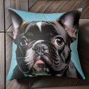 サングラス サルーキ 黄色いコート 都市の背景 クッションカバー 45×45cm アニマル柄 おしゃれ 可愛い クッション本体付き 正方形 犬ファン
