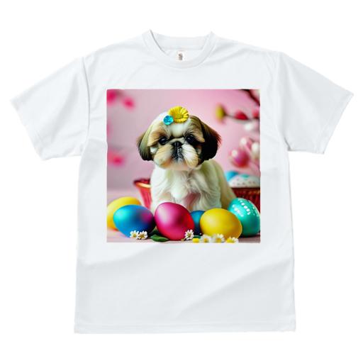 Tシャツ メンズ キッズ 犬ファン 半袖 春夏 犬柄 プリント カジュアル かわいい 人間用 フィットネス ダンス サングラス サルーキ 黄色いコート 都市の背景 クッションカバー 45×45cm