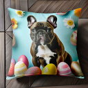 サングラス サルーキ 黄色いコート 都市の背景 クッションカバー 45×45cm アニマル柄 おしゃれ 可愛い クッション本体付き 正方形 犬ファン