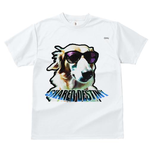 Tシャツ メンズ キッズ 犬ファン 半袖 春夏 犬柄 プリント カジュアル かわいい 人間用 フィットネス ダンス サングラス ゴールデンレトリバー テキスト