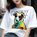 Tシャツ メンズ キッズ 犬ファン 半袖 春夏 犬柄 プリント カジュアル かわいい 人間用 フィットネス ダンス サングラス ボーダーコリー スカーフ コート