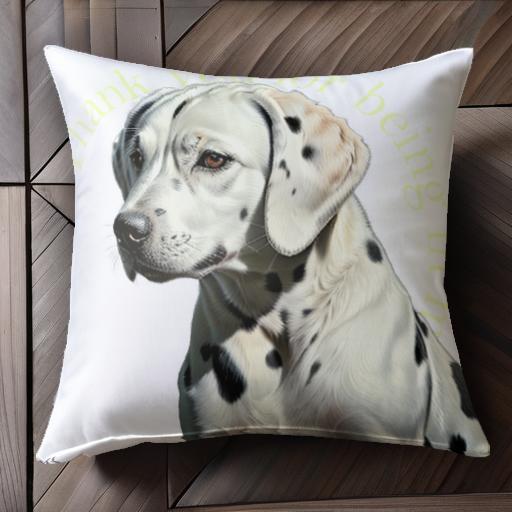 スポット ダルメシアン 正面を向いている犬 クッションカバー 45×45cm アニマル柄 おしゃれ 可愛い クッション本体付き 正方形 犬ファン スポット ダルメシアン 正面を向いている犬 クッションカバー 45×45cm アニマル柄 おしゃれ 可愛い クッション本体付き 正方形 犬ファン