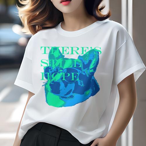 Tシャツ レディース 犬ファン 半袖 春夏 犬柄 プリント カジュアル かわいい 人間用 フィットネス ダンス サングラス コーギー 希望 Tシャツ レディース 犬ファン 半袖 春夏 犬柄 プリント カジュアル かわいい 人間用 フィットネス ダンス サングラス コーギー 希望