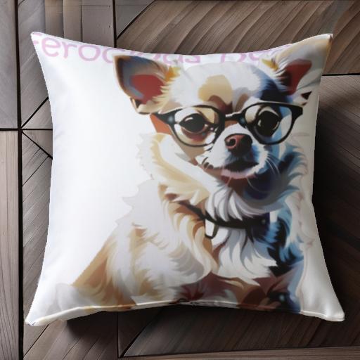 眼鏡 チワワ 可愛い 犬 おしゃれ クッションカバー 45×45cm アニマル柄 クッション本体付き 正方形 犬ファン 眼鏡 チワワ 可愛い 犬 おしゃれ クッションカバー 45×45cm アニマル柄 クッション本体付き 正方形 犬ファン