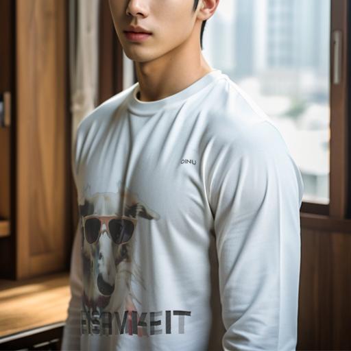 長袖Tシャツ 人間用 メンズ 秋春夏 プリント レジャー アウトドア カジュアル かわいい 犬ファン サン..