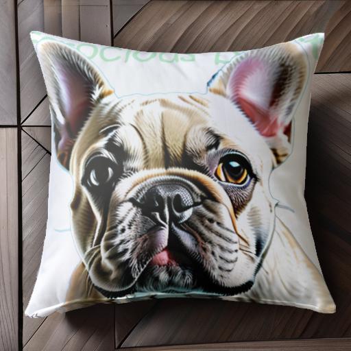 かわいい フレンチブルドッグ ユニーク ペット イラスト ユーモラス クッションカバー 45×45cm アニマル柄 おしゃれ 可愛い クッション本体付き 正方形 犬ファン かわいい フレンチブルドッグ ユニーク ペット イラスト ユーモラス クッションカバー 45×45cm アニマル柄 おしゃれ 可愛い クッション本体付き 正方形 犬ファン