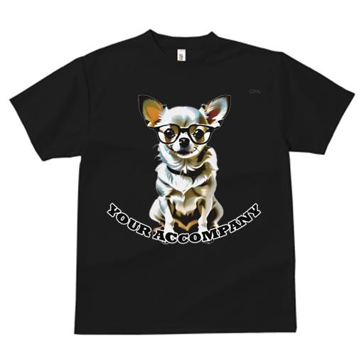 Tシャツ レディース 犬ファン 半袖 春夏 犬柄 プリント カジュアル かわいい 人間用 フィットネス ダンス メガネ チワワ テキスト 数字