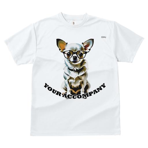 Tシャツ レディース 犬ファン 半袖 春夏 犬柄 プリント カジュアル かわいい 人間用 フィットネス ダンス メガネ チワワ テキスト 数字