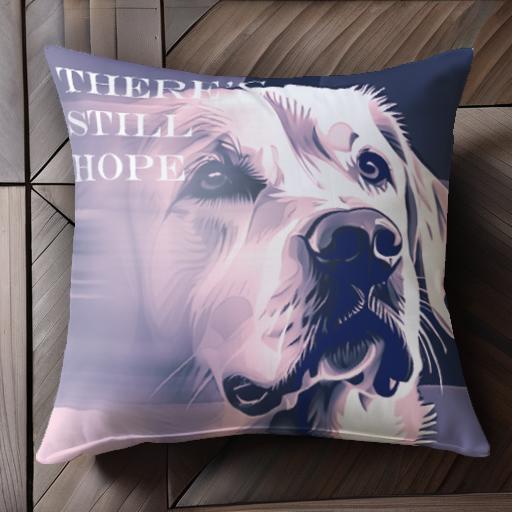 希望 ゴールデンレトリバー まだ クッションカバー 45×45cm アニマル柄 おしゃれ 可愛い クッション本..