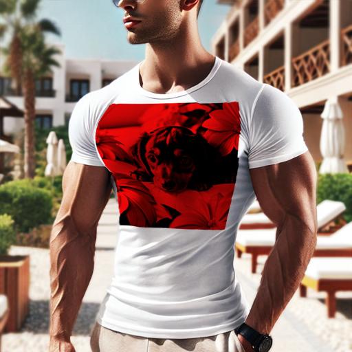 Tシャツ メンズ キッズ 犬ファン 半袖 春夏 犬柄 プリント カジュアル かわいい 人間用 フィットネス ..