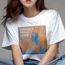 Tシャツ レディース 犬ファン 半袖 春夏 犬柄 プリント カジュアル かわいい 人間用 フィットネス ダンス 希望 ゴールデンレトリバー ポジティブ ビーング 笑顔 暖かい(4)