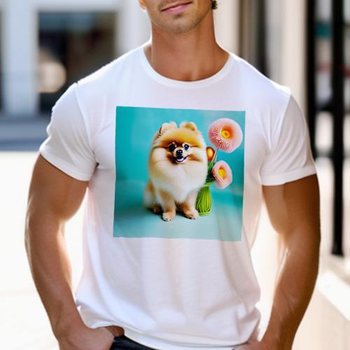 Tシャツ メンズ キッズ 犬ファン 半袖 春夏 犬柄 プリント カジュアル かわいい 人間用 フィットネス ..