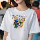 Tシャツ レディース 犬ファン 半袖 春夏 犬柄 プリント カジュアル かわいい 人間用 フィットネス ダンス サングラス コーギー(4)