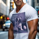Tシャツ メンズ キッズ 犬ファン 半袖 春夏 犬柄 プリント カジュアル かわいい 人間用 フィットネス ダンス たまご フレンチブルドッグ