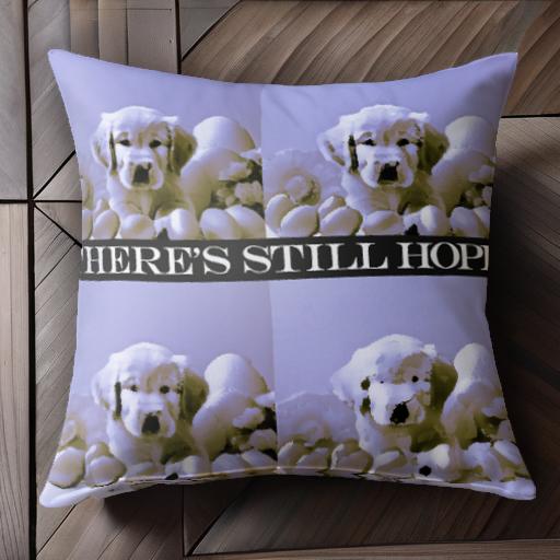 カップケーキ ゴールデンレトリーバー 希望 可愛い 動物 ペット クッションカバー 45×45cm アニマル柄 ..