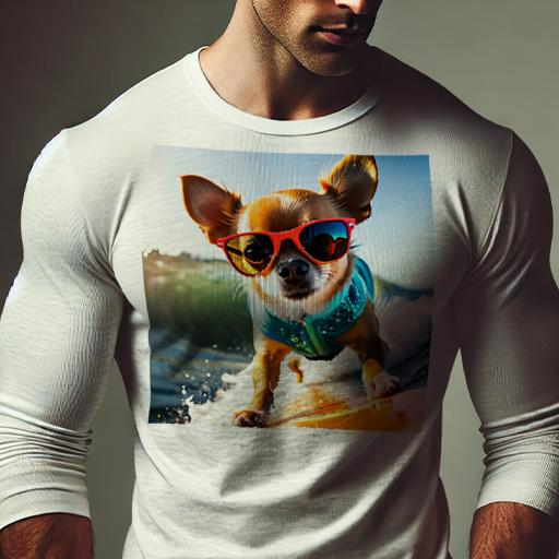 長袖Tシャツ 人間用 メンズ 秋春夏 プリント レジャー アウトドア カジュアル かわいい 犬ファン サン..