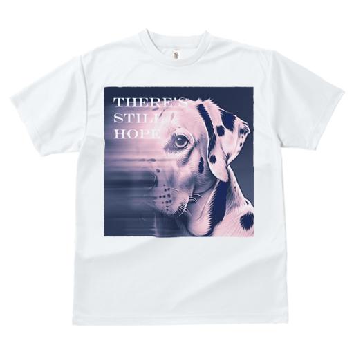 Tシャツ レディース 犬ファン 半袖 春夏 犬柄 プリント カジュアル かわいい 人間用 フィットネス ダンス 希望 ダルメシアン モノクロ デジタルアート