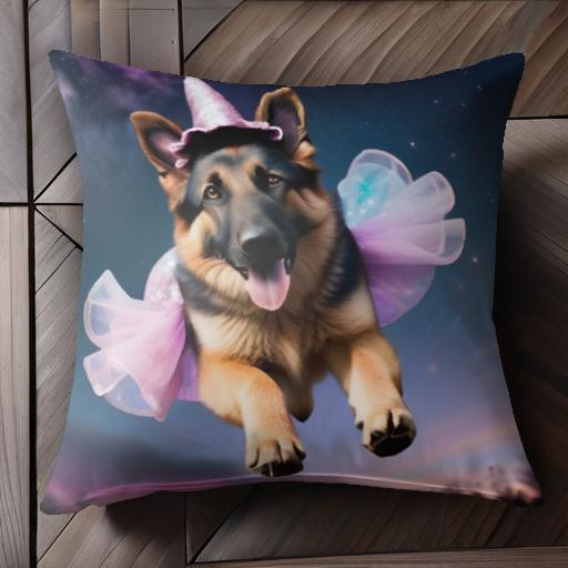 魔法の帽子 ジャーマンシェパードドッグ 魔法の杖 ファンタジー 星 夜空 クッションカバー 45×45cm アニマル柄 おしゃれ 可愛い クッション本体付き 正方形 犬ファン 魔法の帽子 ジャーマンシェパードドッグ 魔法の杖 ファンタジー 星 夜空 クッションカバー 45×45cm アニマル柄 おしゃれ 可愛い クッション本体付き 正方形 犬ファン