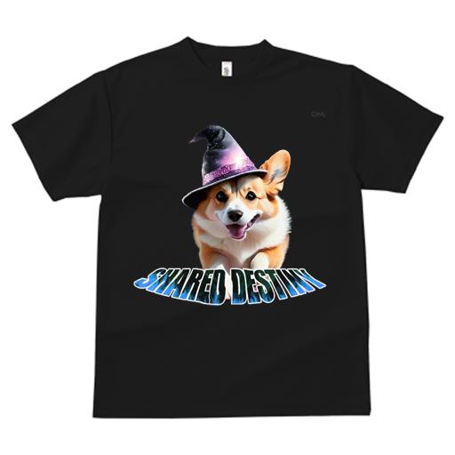 Tシャツ レディース 犬ファン 半袖 春夏 犬柄 プリント カジュアル かわいい 人間用 フィットネス ダンス 帽子 ウェルシュコーギーペンブローク 文字
