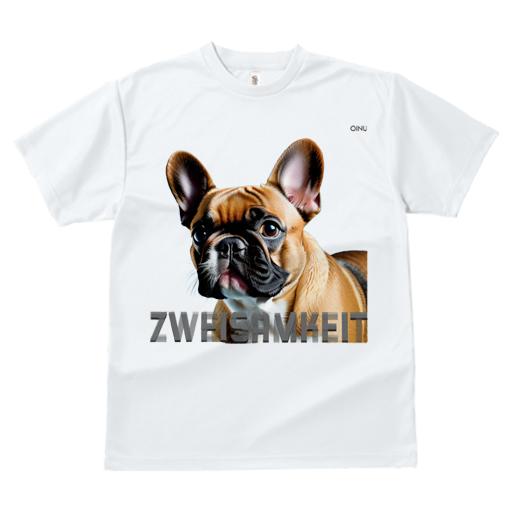 Tシャツ レディース 犬ファン 半袖 春夏 犬柄 プリント カジュアル かわいい 人間用 フィットネス ダンス 耳 フレンチブルドッグ 目 テキスト