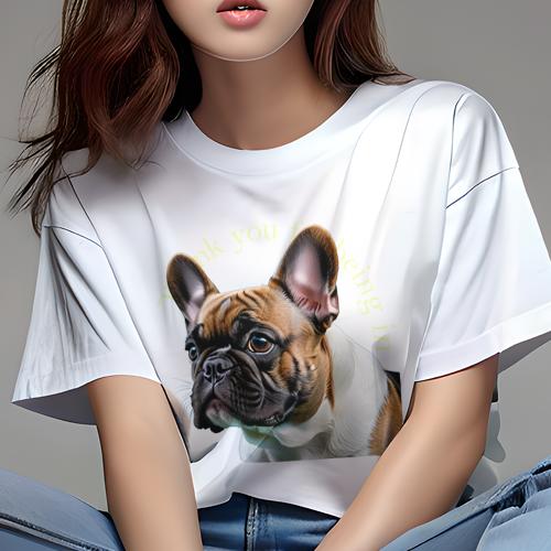 Tシャツ レディース 犬ファン 半袖 春夏 犬柄 プリント カジュアル かわいい 人間用 フィットネス ダンス フレンチ・ブルドッグ フレンチブルドッグ かわいい 犬 ペット 動物 Tシャツ レディース 犬ファン 半袖 春夏 犬柄 プリント カジュアル かわいい 人間用 フィットネス ダンス フレンチ・ブルドッグ フレンチブルドッグ かわいい 犬 ペット 動物