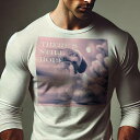 長袖Tシャツ 人間用 メンズ 秋春夏 プリント レジャー アウトドア カジュアル かわいい 犬ファン イースターエッグ シーズー チューリップ 希望(4)