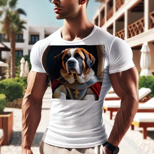 Tシャツ メンズ キッズ 犬ファン 半袖 春夏 犬柄 プリント カジュアル かわいい 人間用 フィットネス ダンス 鎧 セントバーナード 王族 高貴な雰囲気 犬 Tシャツ メンズ キッズ 犬ファン 半袖 春夏 犬柄 プリント カジュアル かわいい 人間用 フィットネス ダンス 鎧 セントバーナード 王族 高貴な雰囲気 犬