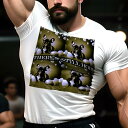 Tシャツ メンズ キッズ 犬ファン 半袖 春夏 犬柄 プリント カジュアル かわいい 人間用 フィットネス ダンス たまご フレンチブルドッグ 電球 希望