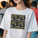 Tシャツ レディース 犬ファン 半袖 春夏 犬柄 プリント カジュアル かわいい 人間用 フィットネス ダンス たまご フレンチブルドッグ 電球 希望