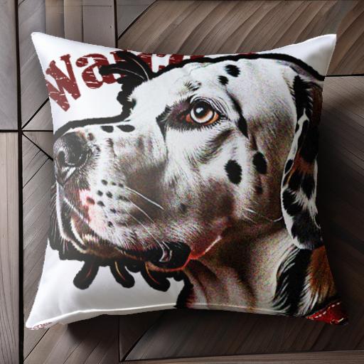 ウォーニング ダルメシアン 警告 おしゃれ アート ポップアート クッションカバー 45×45cm アニマル柄 ..