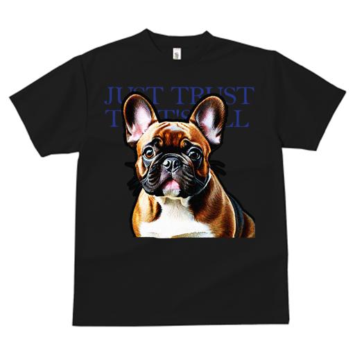Tシャツ レディース 犬ファン 半袖 春夏 犬柄 プリント カジュアル かわいい 人間用 フィットネス ダンス 信頼 フレンチブルドッグ