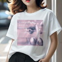 Tシャツ レディース 犬ファン 半袖 春夏 犬柄 プリント カジュアル かわいい 人間用 フィットネス ダンス イースターエッグ ポメラニアン 希望 かわいい 幸せ(4)