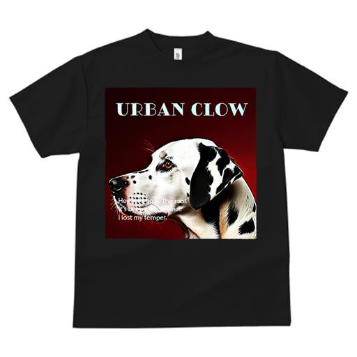 Tシャツ メンズ キッズ 犬ファン 半袖 春夏 犬柄 プリント カジュアル かわいい 人間用 フィットネス ダンス 赤い背景 ダルメシアン テキスト 植物の枝