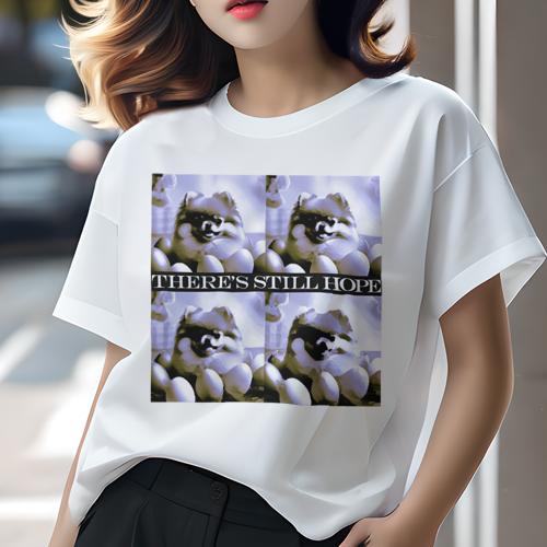 Tシャツ レディース 犬ファン 半袖 春夏 犬柄 プリント カジュアル かわいい 人間用 フィットネス ダンス 希望 その他 モチベーション ポジティブ スローガン インスピレーション(4)