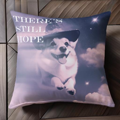 魔法の帽子 ウェルシュコーギー 雲 星 夜空 クッションカバー 45×45cm アニマル柄 おしゃれ 可愛い クッション本体付き 正方形 犬ファン 魔法の帽子 ウェルシュコーギー 雲 星 夜空 クッションカバー 45×45cm アニマル柄 おしゃれ 可愛い クッション本体付き 正方形 犬ファン
