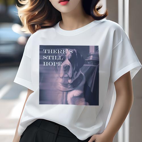 Tシャツ レディース 犬ファン 半袖 春夏 犬柄 プリント カジュアル かわいい 人間用 フィットネス ダンス 希望 セントバーナード 犬 肖像画 Tシャツ レディース 犬ファン 半袖 春夏 犬柄 プリント カジュアル かわいい 人間用 フィットネス ダンス 希望 セントバーナード 犬 肖像画