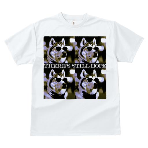 Tシャツ レディース 犬ファン 半袖 春夏 犬柄 プリント カジュアル かわいい 人間用 フィットネス ダンス サングラス シベリアンハスキー 4つの四角形 ポップアート