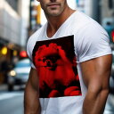 Tシャツ メンズ キッズ 犬ファン 半袖 春夏 犬柄 プリント カジュアル かわいい 人間用 フィットネス ダンス たまご ポメラニアン 草
