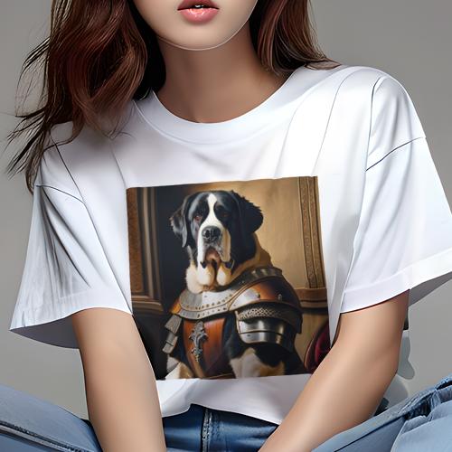 Tシャツ レディース 犬ファン 半袖 春夏 犬柄 プリント カジュアル かわいい 人間用 フィットネス ダン..