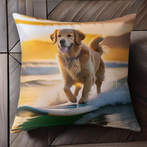 サーフィン ゴールデンレトリバー 