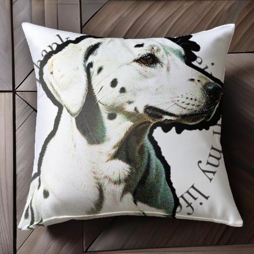 裏表に絵柄がプリントされています。かわいいアニマルクッション！インテリアのアクセントや癒しに最適♪