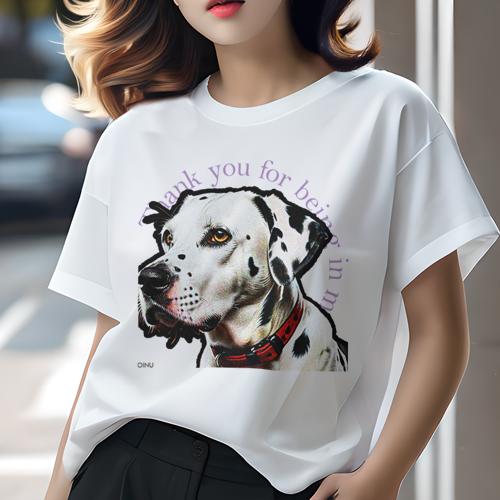 Tシャツ レディース 犬ファン 半袖 春夏 犬柄 プリント カジュアル かわいい 人間用 フィットネス ダン..
