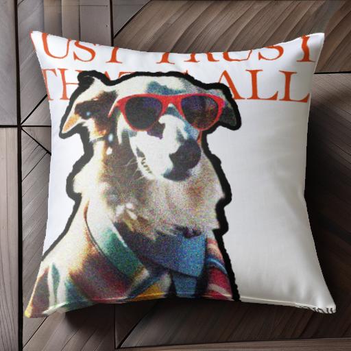 サングラス その他 カラフルシャツ クッションカバー 45×45cm アニマル柄 おしゃれ 可愛い クッション..