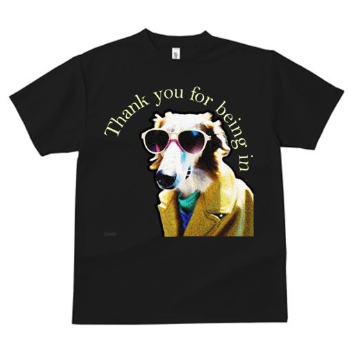 Tシャツ レディース 犬ファン 半袖 春夏 犬柄 プリント カジュアル かわいい 人間用 フィットネス ダンス サングラス ボルゾイ コート テキスト メッセージ