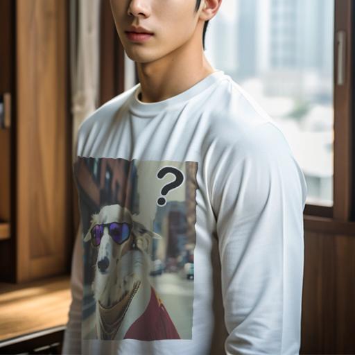 長袖Tシャツ 人間用 メンズ 秋春夏 プリント レジャー アウトドア カジュアル かわいい 犬ファン サン..