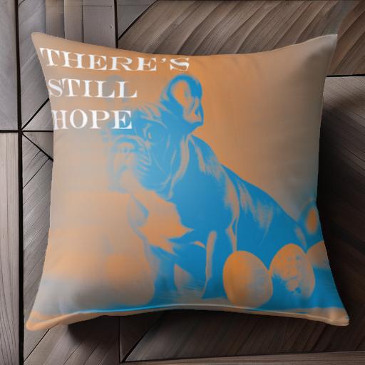 希望 フレンチブルドッグ スニーカー クッションカバー 45×45cm アニマル柄 おしゃれ 可愛い クッショ..